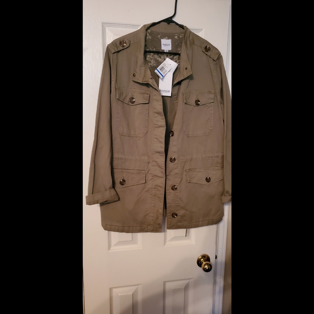 Olive green kensie jacket